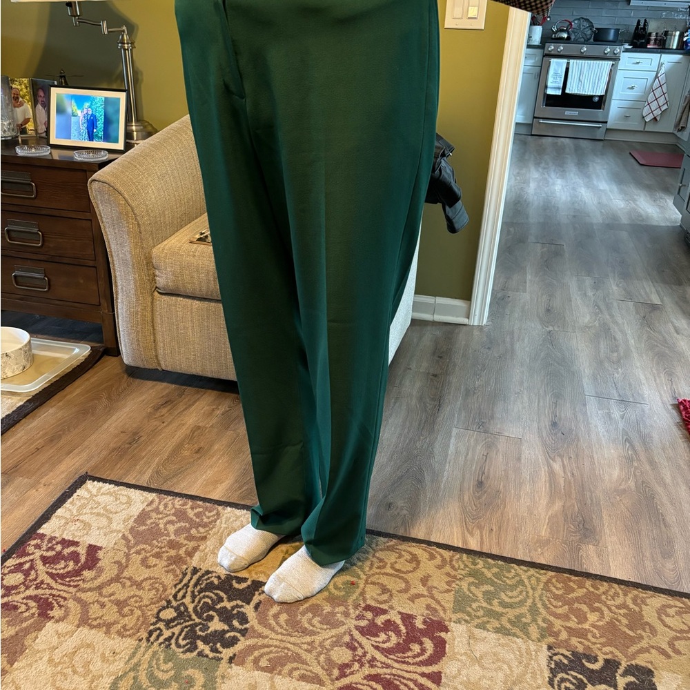 Kasper green dress pants